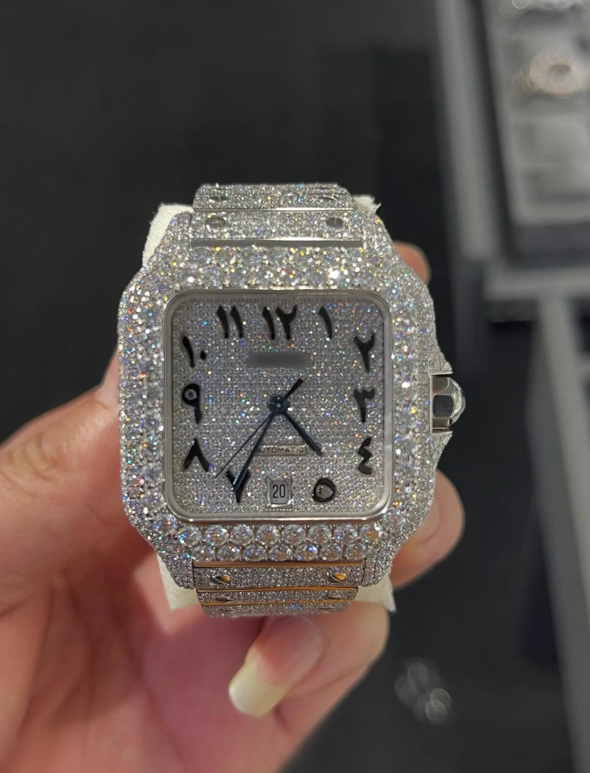 Rio Ice Vault arabic Sqaure Bling